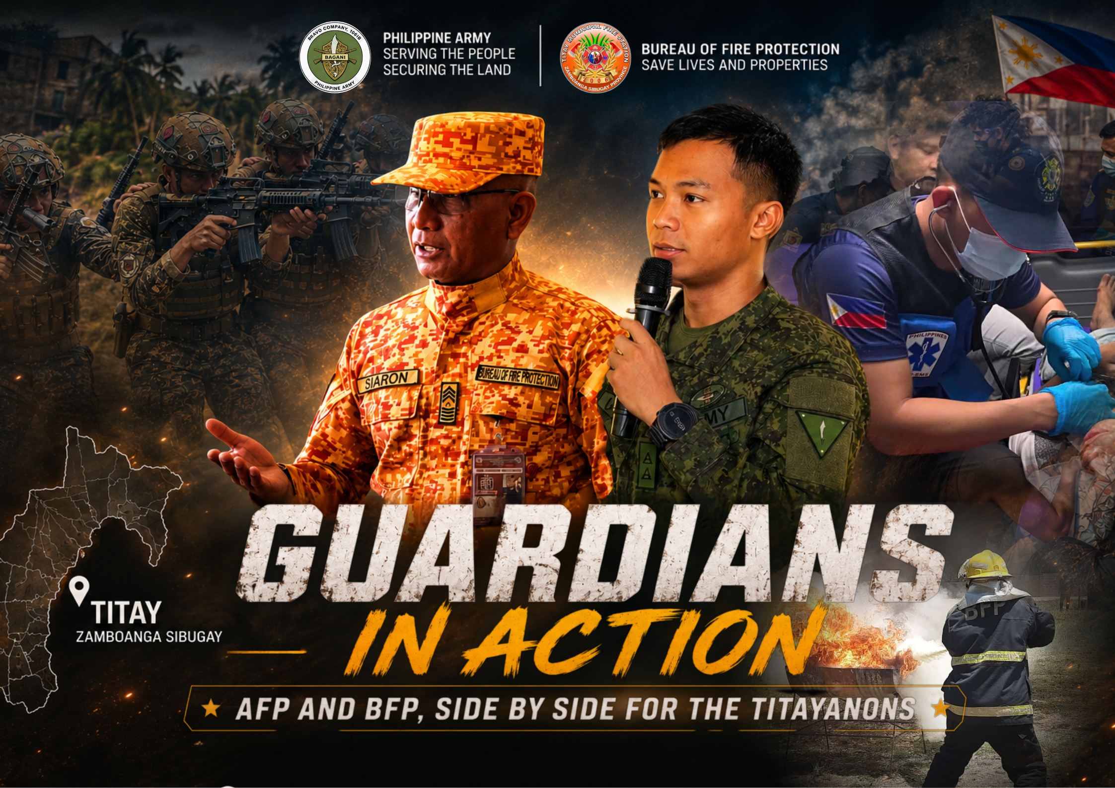 From Oppression to Suppression: AFP and BFP Unite to Protect Lives and Build Resilient Communities