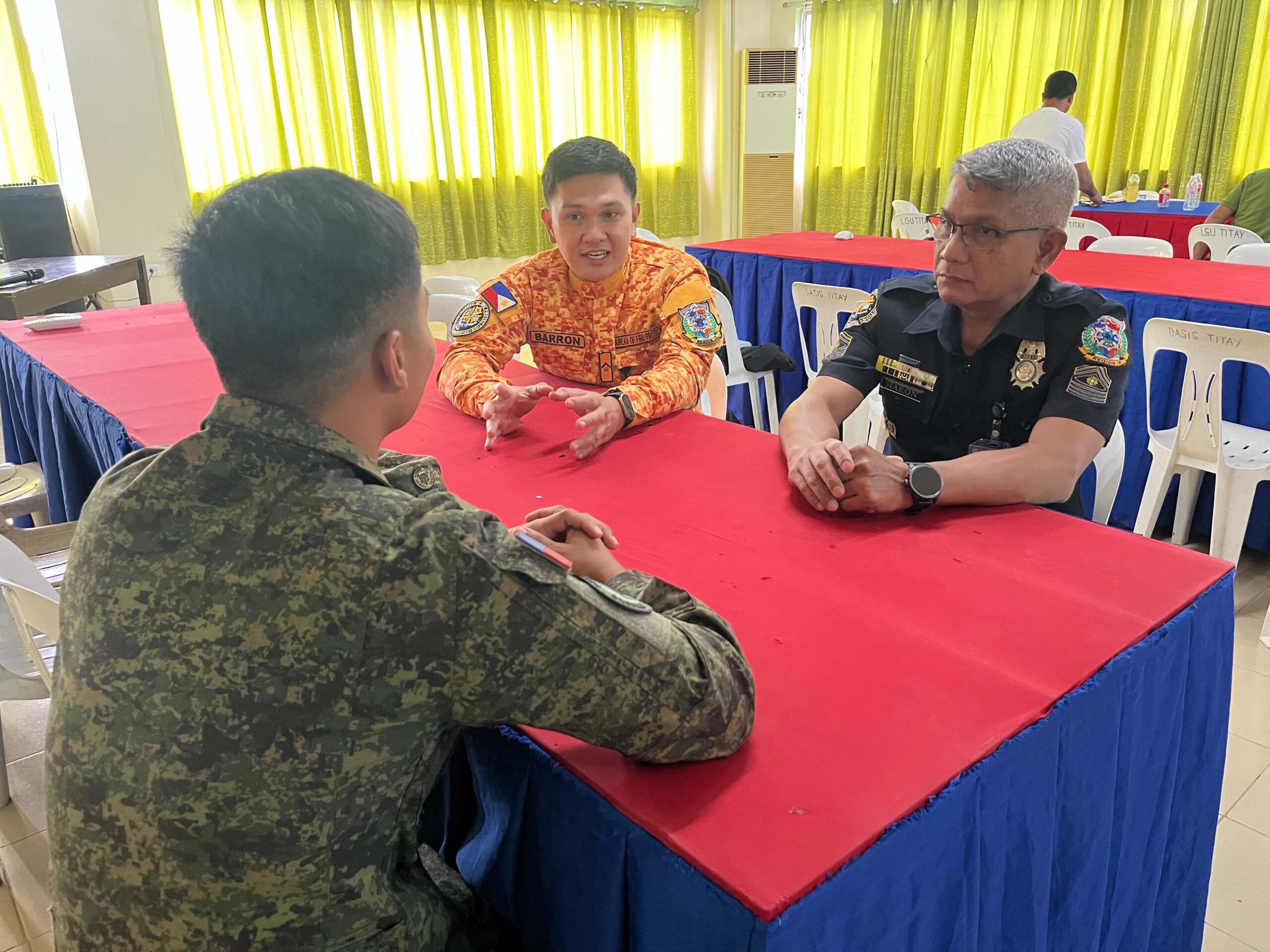 Titay MFS, 106IB Strengthen Partnership to Enhance Disaster Response