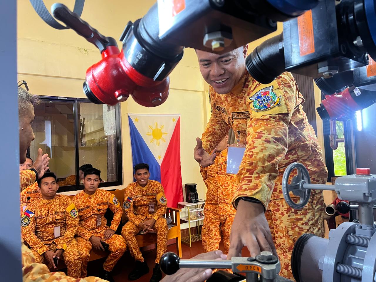 Titay MFS Conducts Orientation for Drivers of Newly Acquired Isuzu Fire Truck