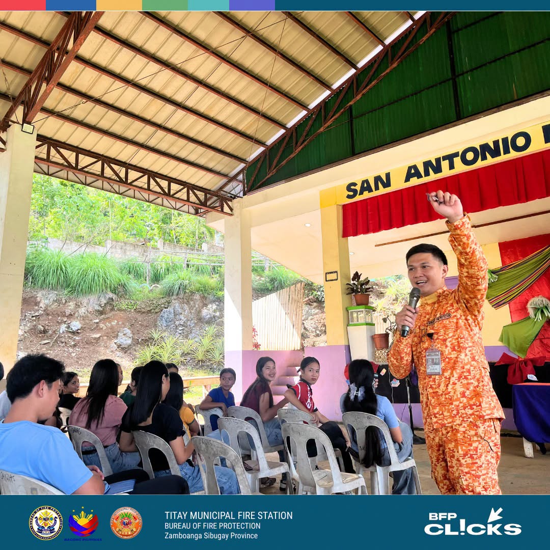 TITAY MUNICIPAL FIRE STATION CONDUCTS SAFE SCHOOL INITIATIVE AT SAN ANTONIO NATIONAL HIGH SCHOOL