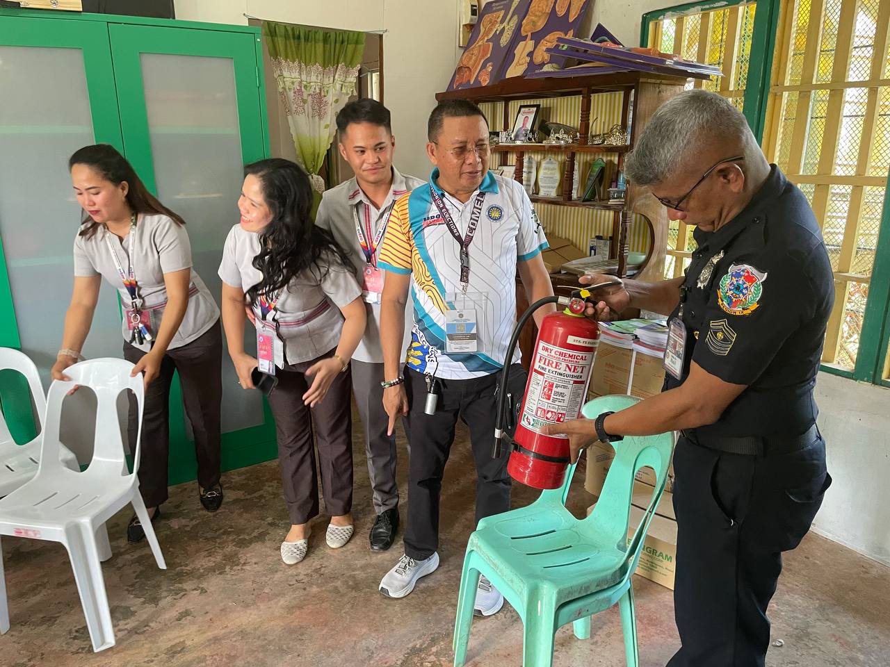 Titay MFS, COMELEC Nagsagawa ng Safety Inspection sa mga Paaralang Gagamitin Bilang Polling Precincts