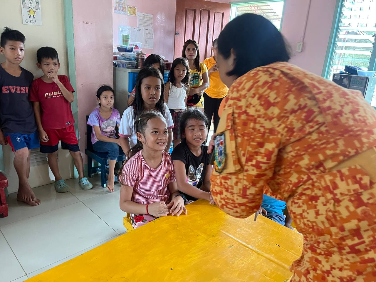 Titay Firefighters Bring Fire Safety to the Farthest Communities, Empowering Children to Be Disaster-Ready