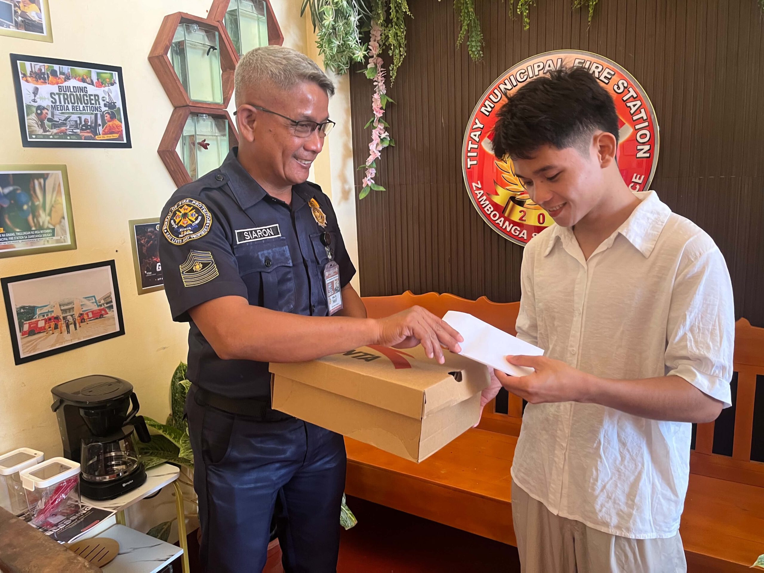 Titay Fire Station Continues to Give Students a Chance to Reach Their Dreams